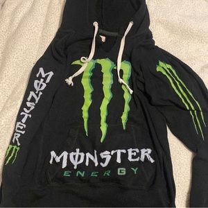 Vintage monster energy drink hoodie